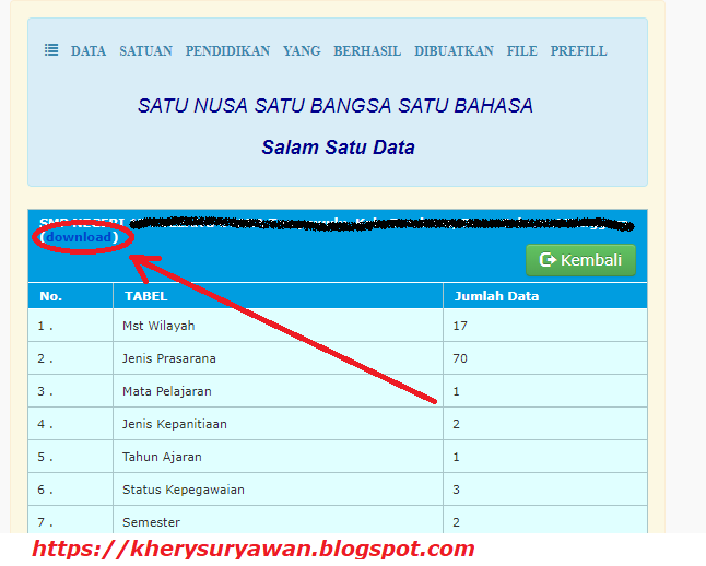 Cara Download Prefill Dapodik Terbaru - Kherysuryawan.id