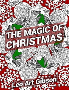 The Magic of Christmas (50 Adult Coloring Book Designs, Doubled on the Back of Each Sheet): Cubs, Bears, Dogs, Cats, Christmas Trees, Toys, Santa's ... Holiday Spirit Experience) (Volume 1)