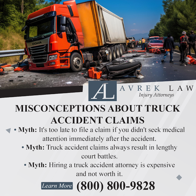 Common Truck Accident Claims Myths