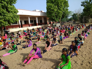  Kv vidhyalay anapurgadh yog divas