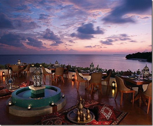 Dining Area at night