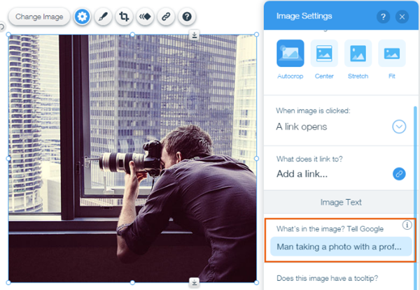 Optimizing Images in Wix Website Builder