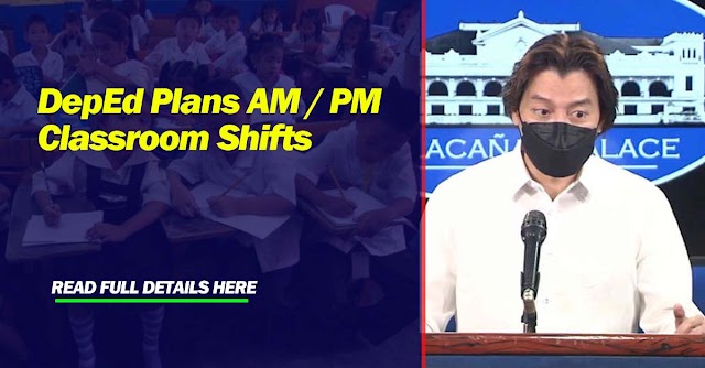 DepEd Plans AM / PM Classroom Shifts