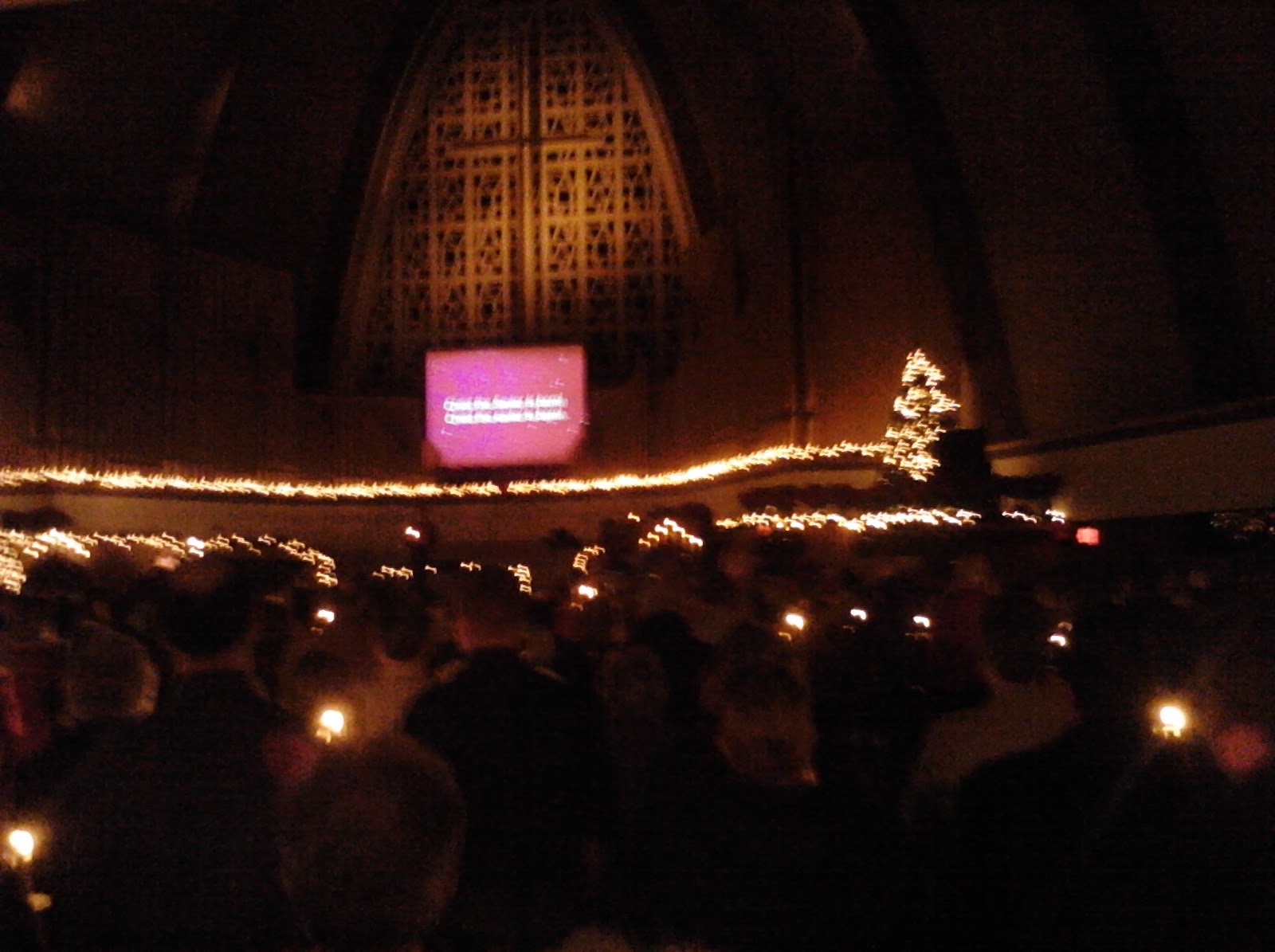 Christmas Eve candlelight service