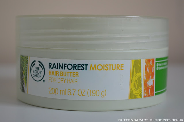 a picture of the body shop rainforest moisture hair butter