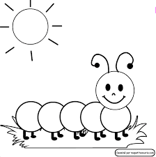 Best Image And Photo Caterpillar Coloring Pages