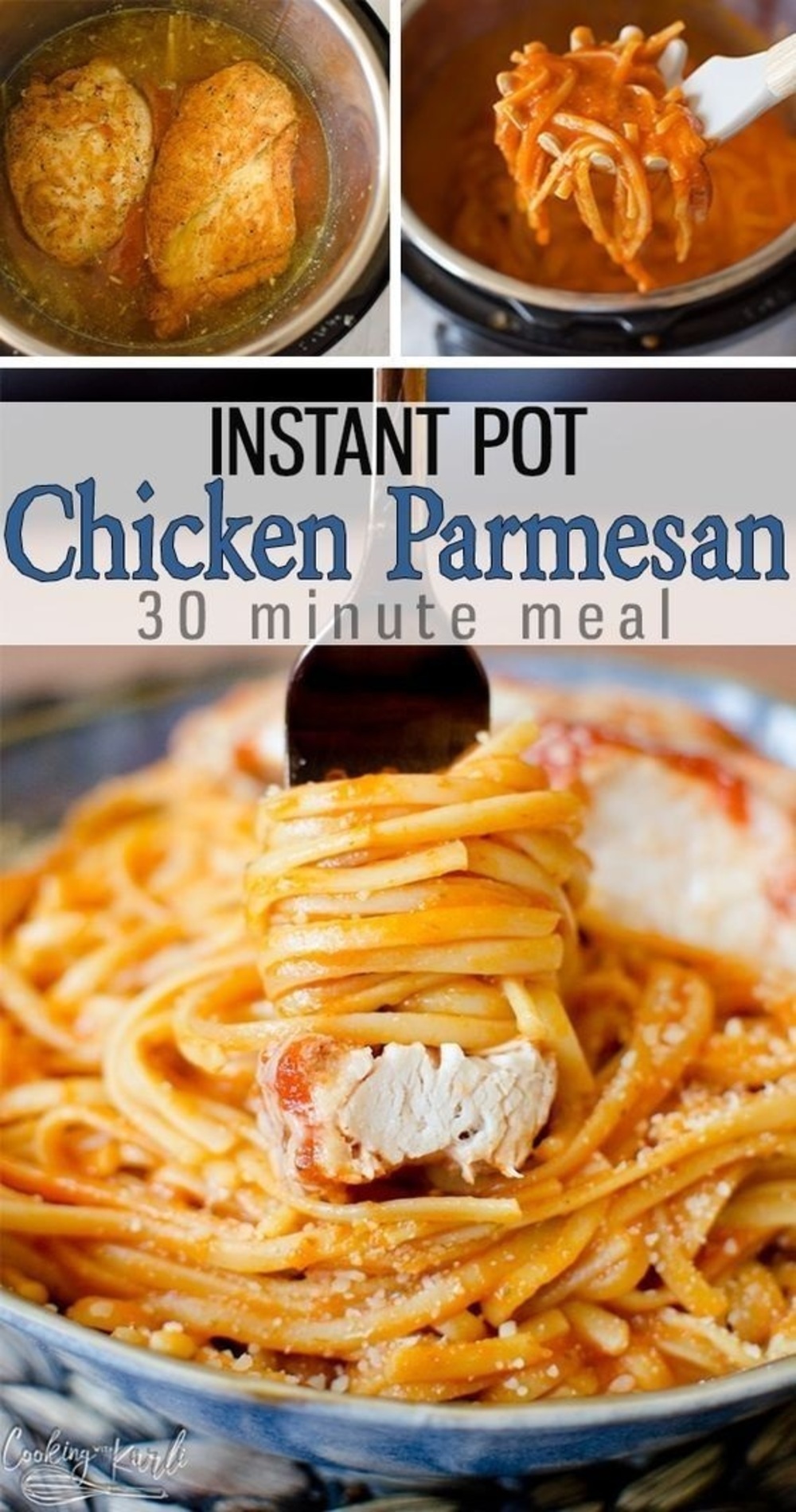 Instant Pot Chicken Parmesan