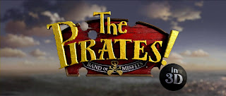 The Pirates Band of Misfits 3D Title Logo HD Wallpaper