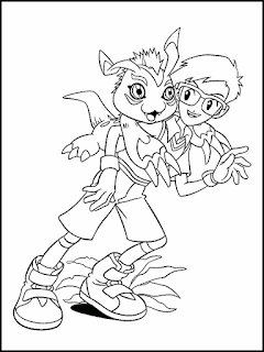 Desenhos do Digimon para Colorir