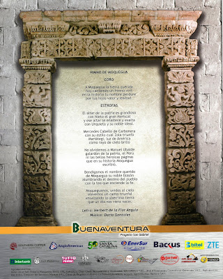  Programa Oficial por los 475° años de Fundación Española de Moquegua