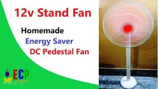 how to make 12v stand fan