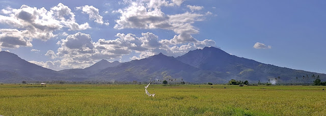 panoramic mountain views in Culaba going to Kawayan, Biliran