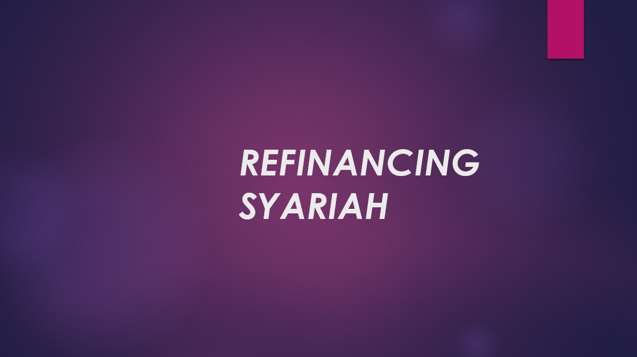 Refinancing Syariah