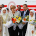 Angela Merkel visita en Turquía un campo de refugiados inmaculado