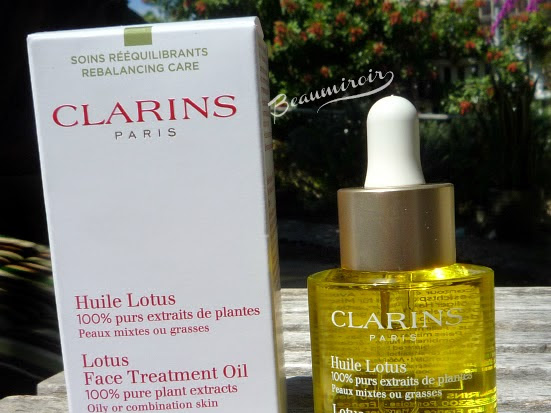 Clarins Huile Lotus: an oil for oily skins?