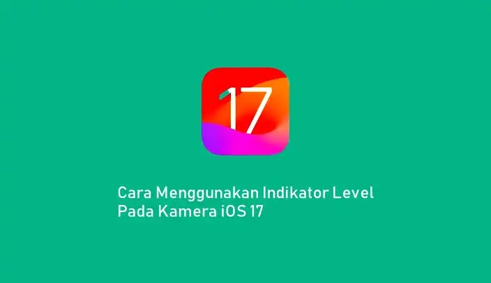 Cara Menggunakan Indikator Level di Kamera iOS 17