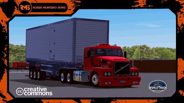 SKINS WORLD TRUCK DRIVING SIMULATOR ROGER MONTEIRO SKINS