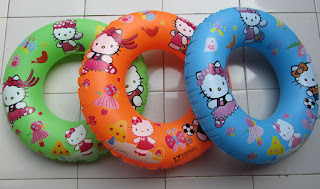 ban renang karakter lucu hello kitty