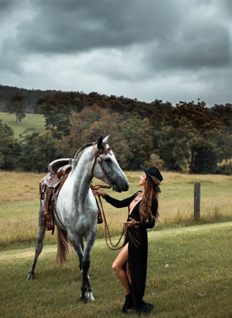 BUFFALO GIRL HANDMADE LEATHER ACCESSORIES COWGIRL BRIDES SERJOSHA CLARKE PHOTOGRAPHY