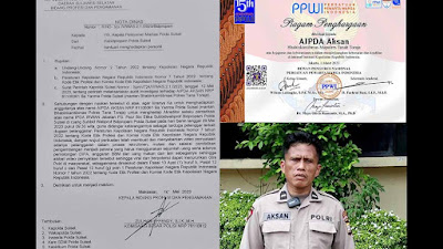 Pernyataan Sikap PPWI Atas Kriminalisasi Aipda Aksan oleh Polda Sulawesi Selatan
