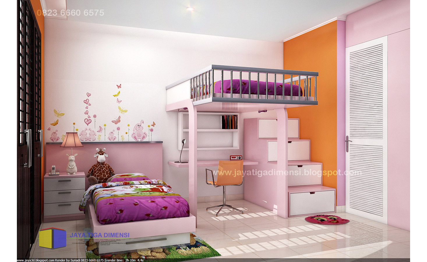 Sedot WC Surabaya 55 Desain Kamar Tidur Anak Perempuan Unik