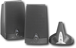 Wireless Stereo Speakers with Auto Tuning 900MHz