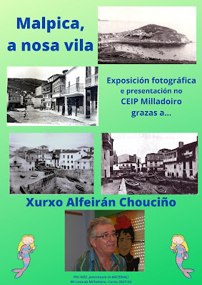 Cartel exposición fotográfica e visita Xurxo Alfeirán