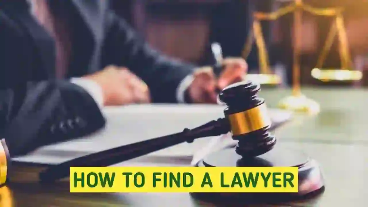 How to Find a Lawyer