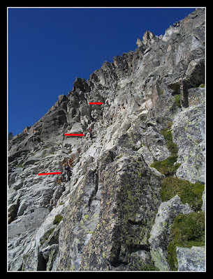 Hacia la cima del Margalida en la cresta Salenques Tempestades