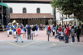 Comienzo de las fiestas de El Regato