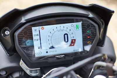 TFT DASH FOR STREET TRIPLE RS