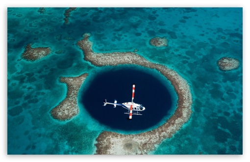 Belize country photos. the famous creat blue sea hole, belize beaches, belize bluse hole images