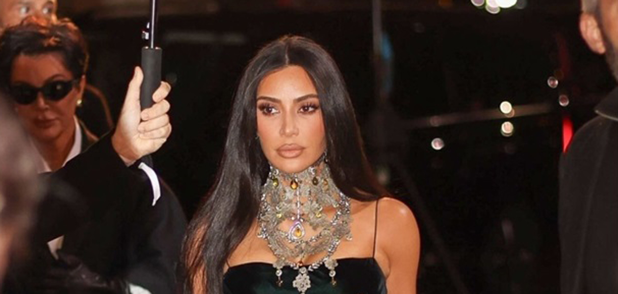 Kim Kardashian Flaunts Figure in Daring Cut-Out Dress alongside Stylish ...