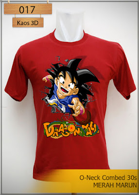 Kaos 3D Dragon Ball Son Goku