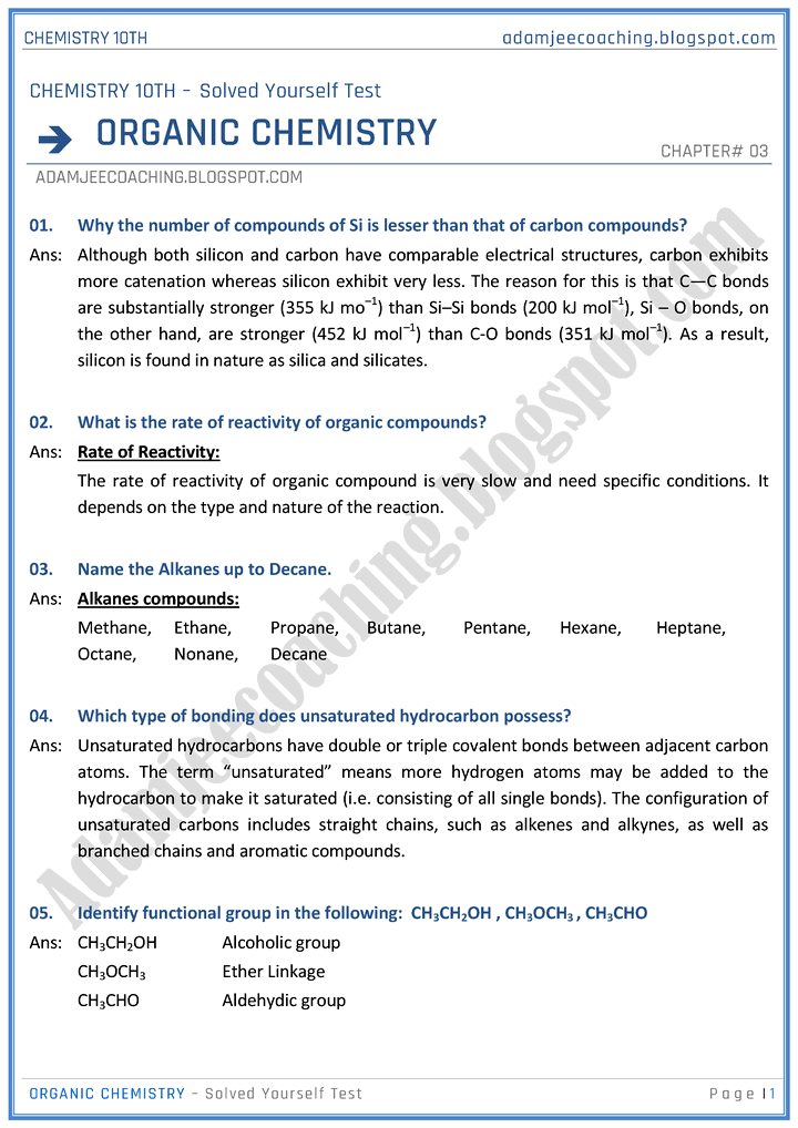 organic-chemistry-solved-yourself-test-chemistry-10th