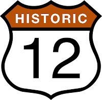 US12 shield logo mockup