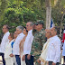 Militares, policías y estudiantes desfilan en Santiago ante el Presidente Luis Abinader y la Primera Dama Raquel Arbaje