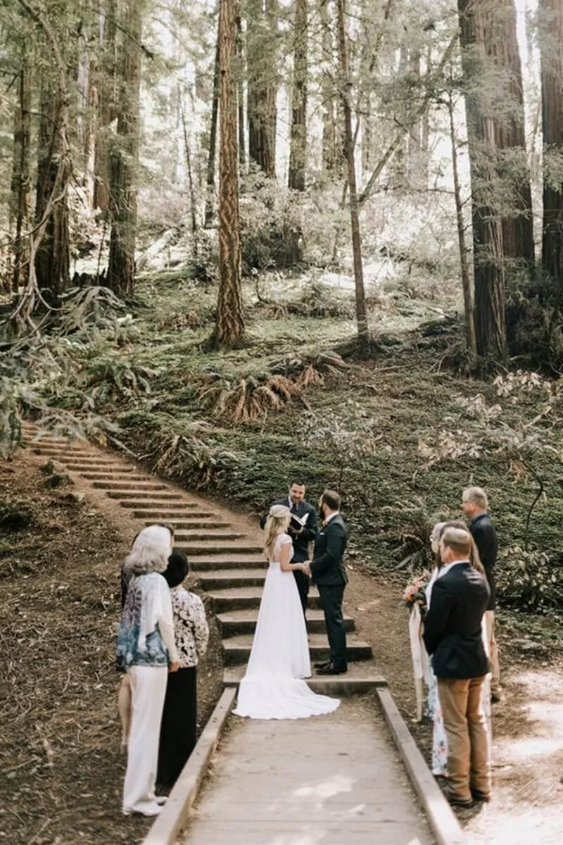 Tendência de Elopement Wedding