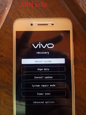 Vivo y53 hard reset