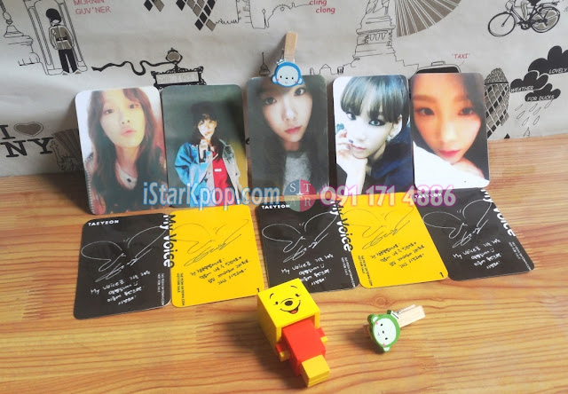 CARD MY VOICE TAEYEON