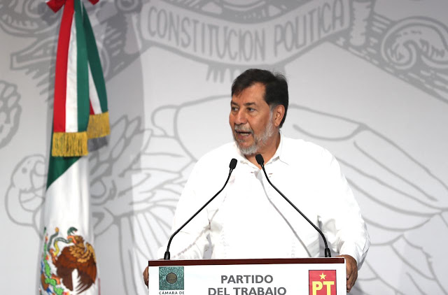 vicecoordinador del Grupo Parlamentario del PT, Gerardo Fernández Noroña