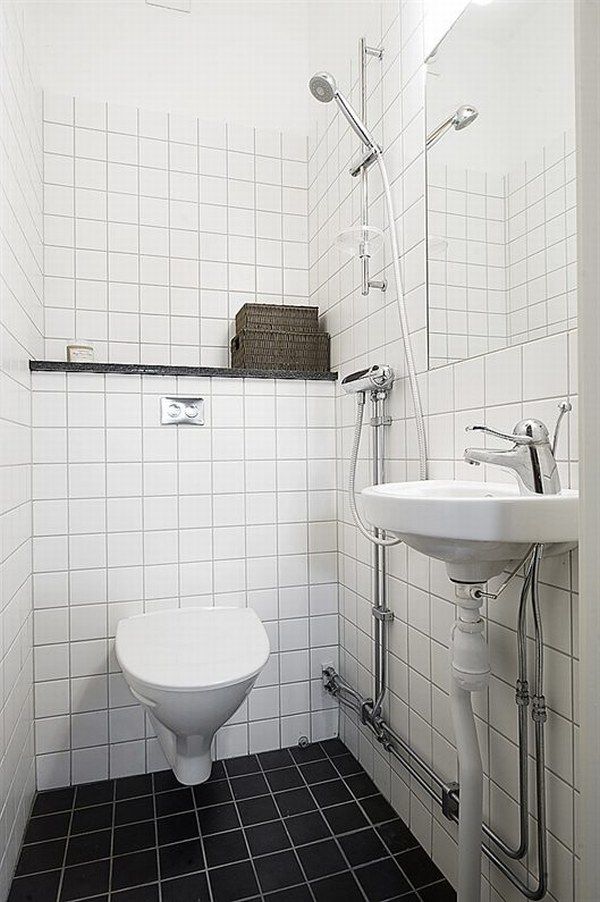 INTERIOR DESIGN BATHROOM FOR A SMALL APARTMENT