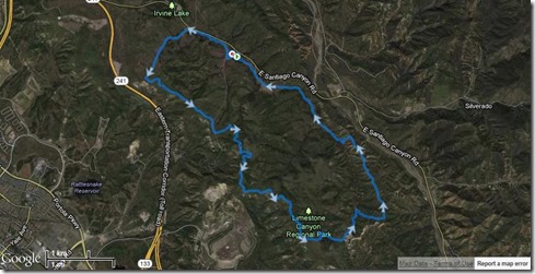 Running Limestone Canyon 5-11-2013
