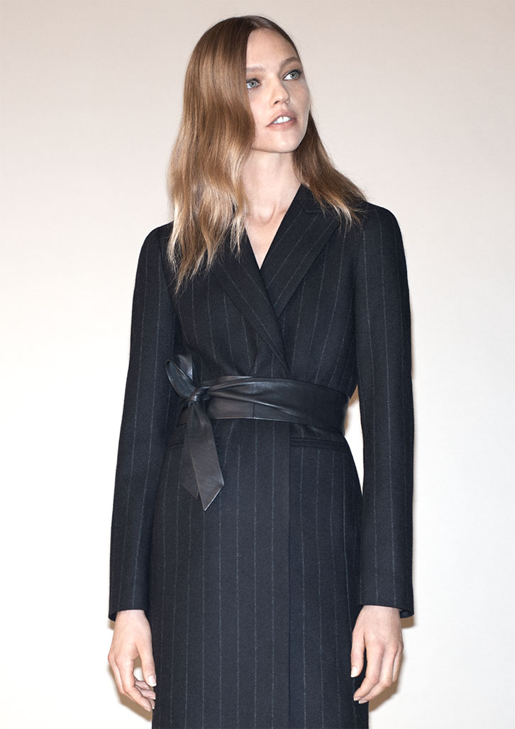 Sasha Pivovarova Wears the Best of Zara's Winter 2016 Coats