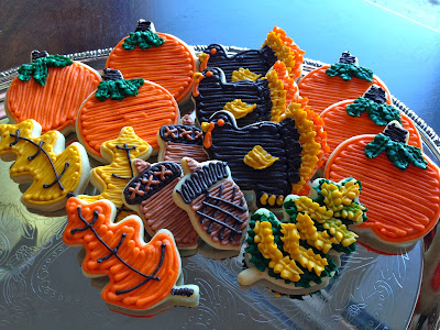 Fall and Thanksgiving Cookies