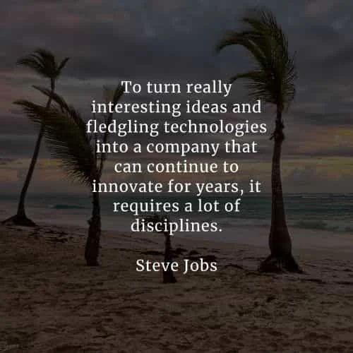 Famous quotes and sayings by Steve Jobs