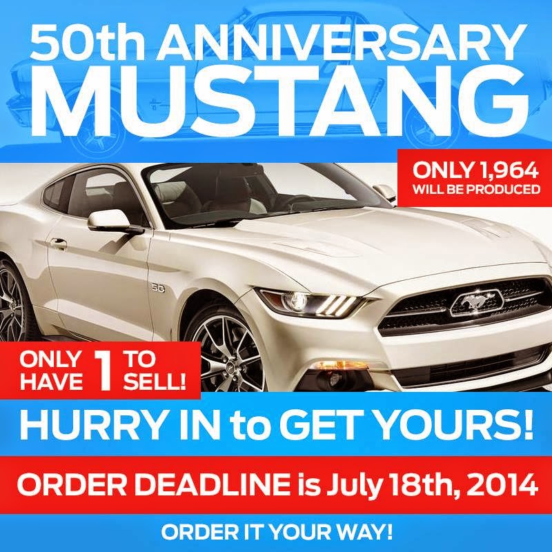 50th Anniversary Mustang For Sale at Brighton Ford!