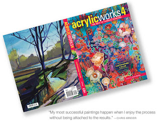 The front and back cover of the book Acrylicworks 4