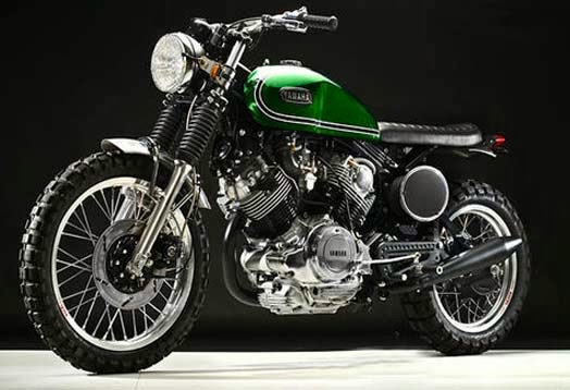  Modifikasi Yamaha Virago XV920 Cafe Racer Harga Motor 