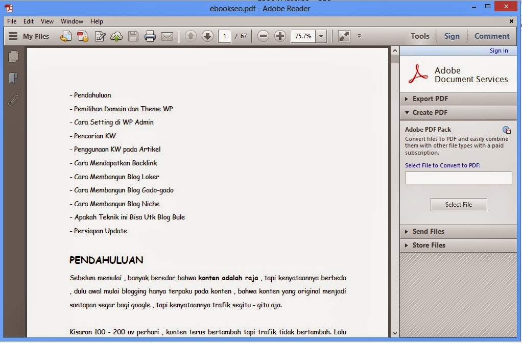 Free Download Adobe Reader 11.0.10 Update Terbaru 2016 